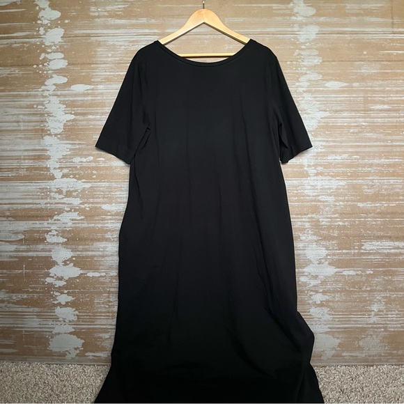 COS Dresses & Skirts - COS Low Back Belted Maxi Dress Tee Shirt Dress Oversized Edgy Womens L